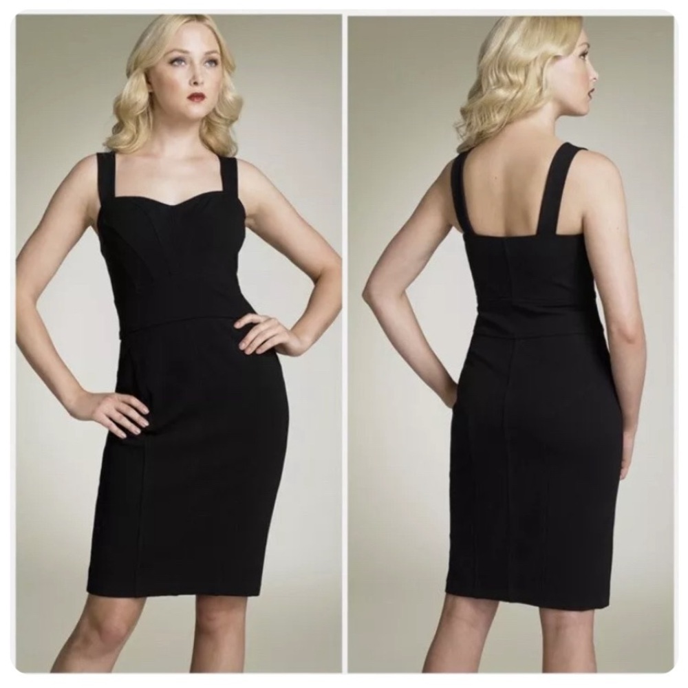 Designer Diane von Furstenberg Jiwon Little Black Dress Size 2